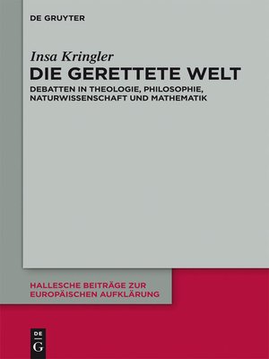 cover image of Die gerettete Welt